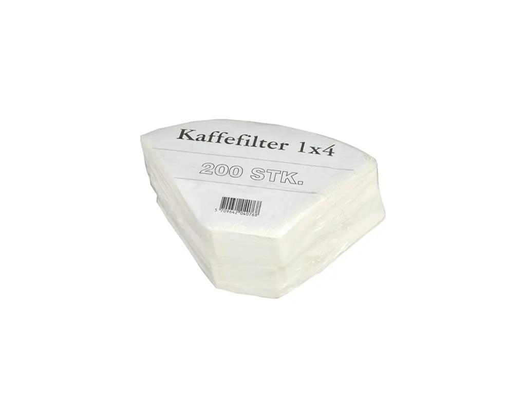 Kaffefiltre 1x4 pk. med 200 stk.