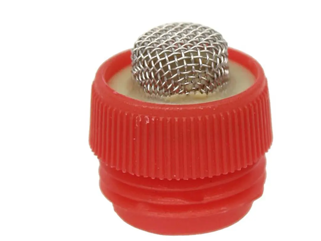 Loose filter with threads for drinking nipple