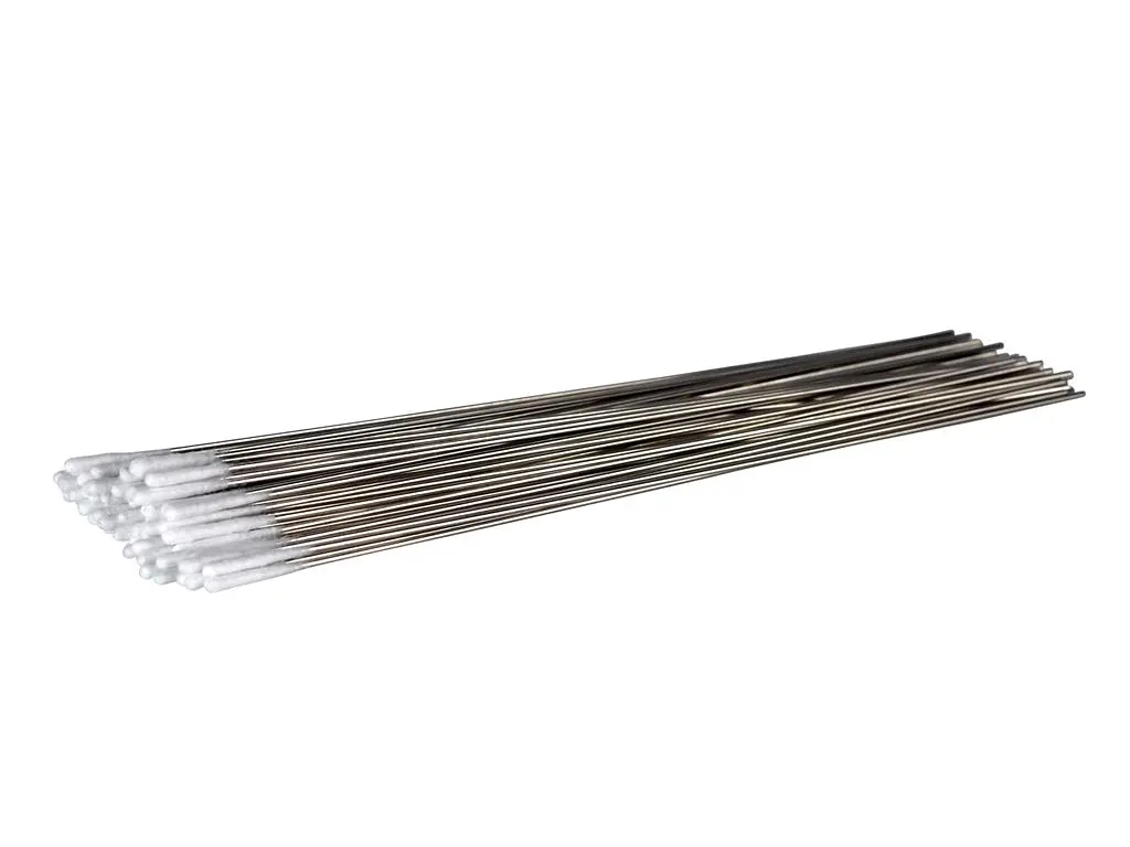 Small metal swab sticks 15 cm  100 pcs.