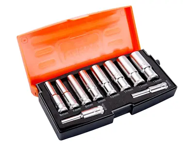 1/4" Square Drive Deep Socket Set