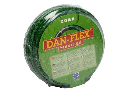 Garden hose reinforced 1/2" black-green 100 meter