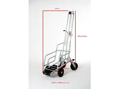 Carcass trolley Aktiva 3002 1,85 meters