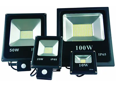 Arbejdslampe / FloodLight 10W  m sensor