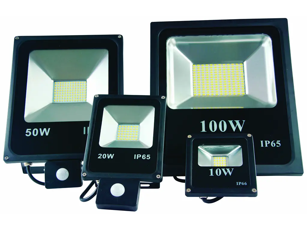 U-Arbejdslampe / FloodLight 50W  m sensor