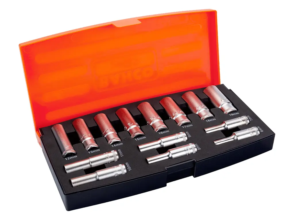 3/8" Square Drive Deep Socket Set