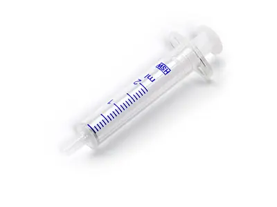 Syringe disposable plastic plunger 100 pcs.