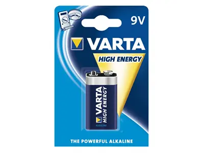 Battery 9V alkaline (E-block)