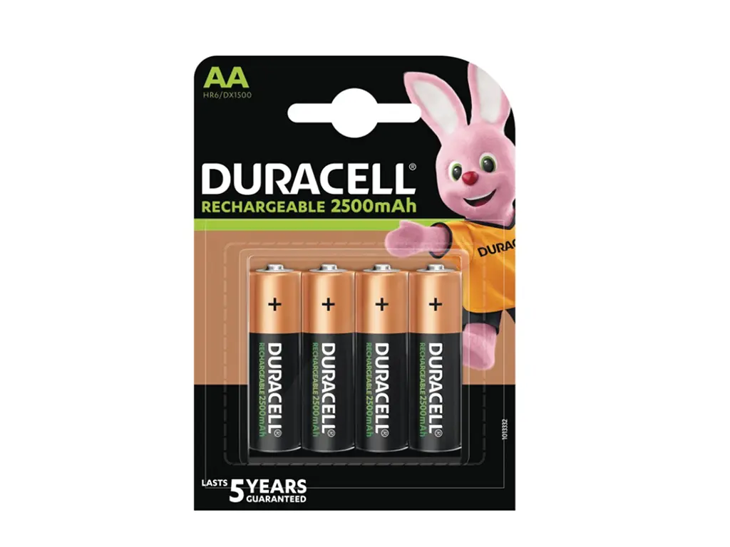 Battery rechargeable NiMH (AA) 4 pcs.