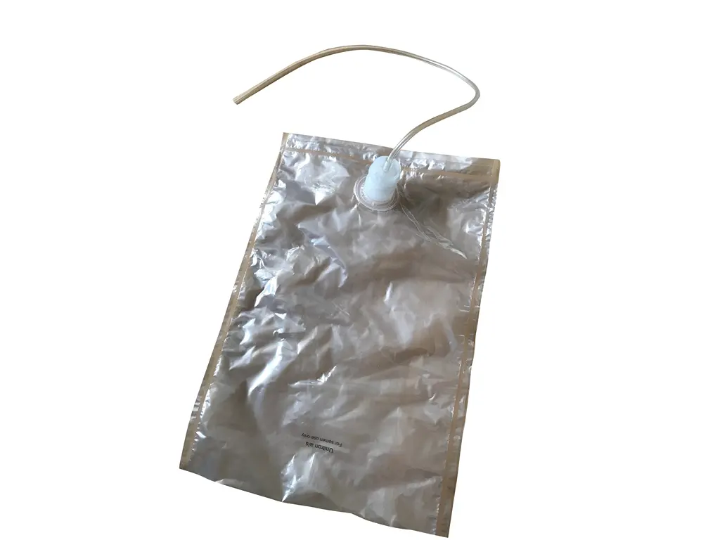 Unibag for semen with 69 cm pipe