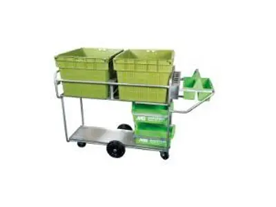 Treatment trolley for farrowing Shippers