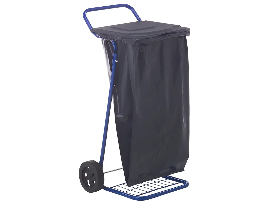 Trash wagon with with lid 50 kg