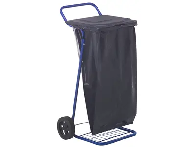 Trash wagon with with lid 50 kg