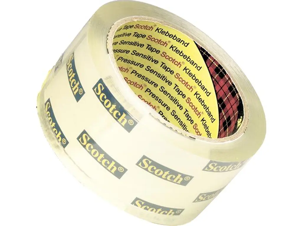 Packing tape 3M 50 mm x 66 m transparent