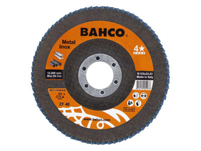 Abrasive Flap Grinding Discs for Inox & Metal 125mm P80