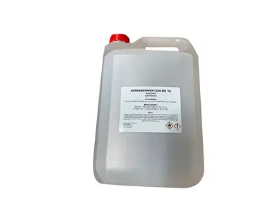 Hand disinfection with clycerin 85% 5 liter