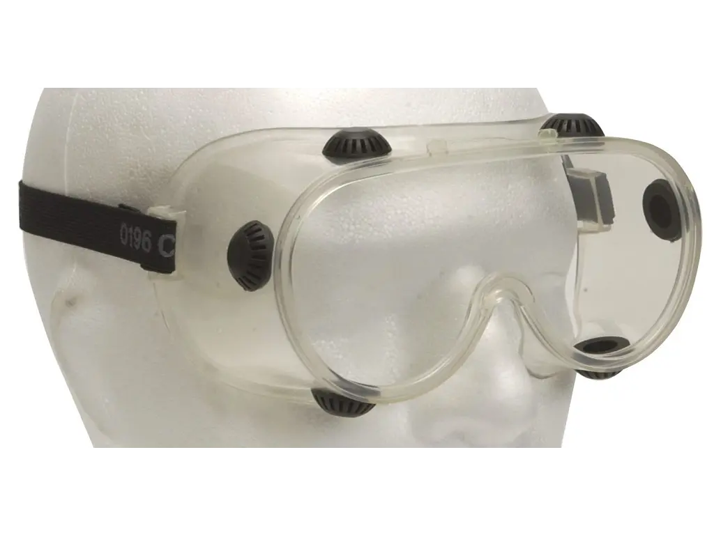 Dust glasses with ventilation