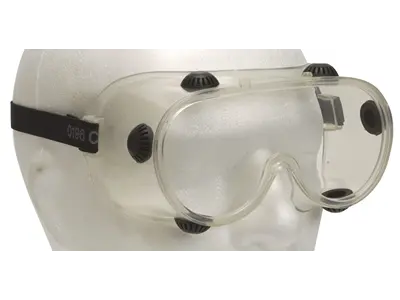 Dust glasses with ventilation