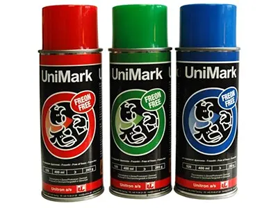 Unimark mærkespray 400 ml pk. med 12 stk.