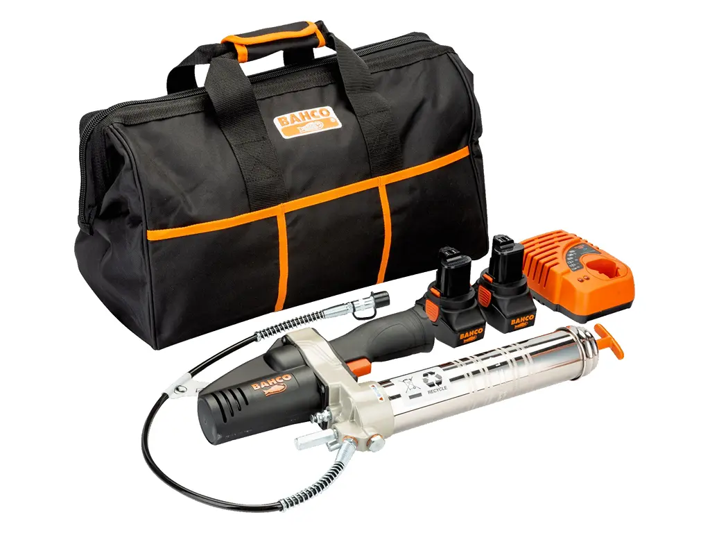 14.4 V Cordless Greaser Kit with GR-400 Container