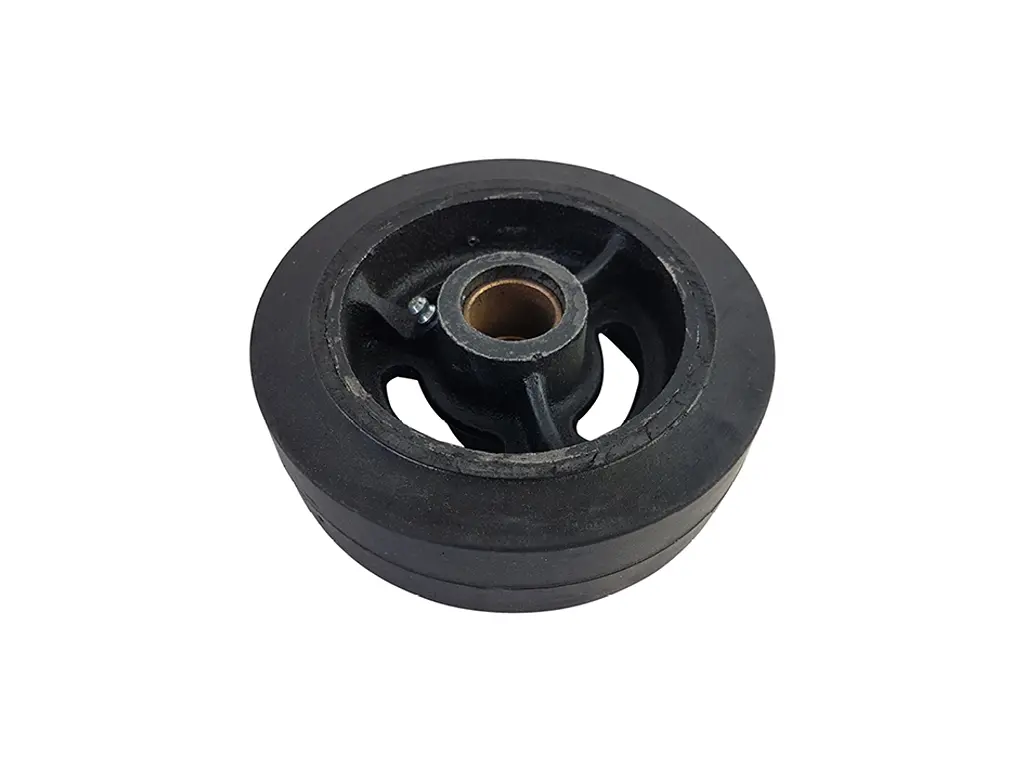 Wheels for Boarwagon (4 pcs.) black rubber