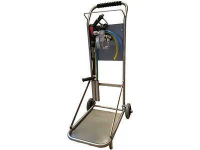 Desinfection trolley without hose reel