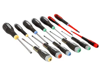 BAHCO ERGO SCREWDRIVER KIT 13 PARTS EQUAL / PH / PZ / TORX / 1000V