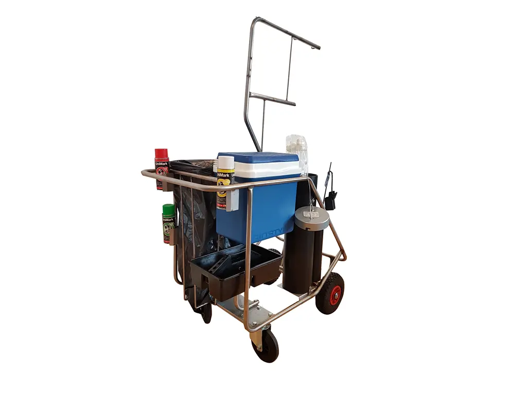 Insemination trolley for 4 Stimulus incl. 1 thermobox