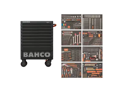 Tool Trolley Tool Kit -262 pcs