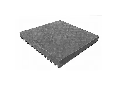 Rubber mat 1100x700x17 mm