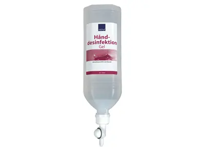 Hand disinfection gel 85% 1 liters